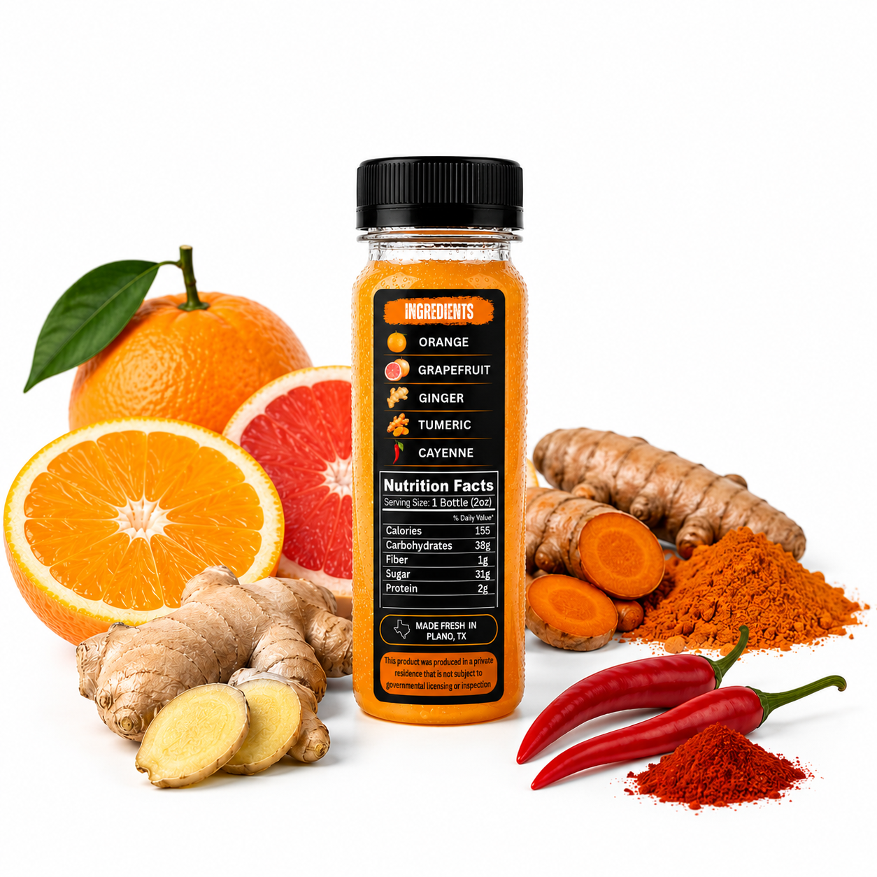 Citrus Fire Shot